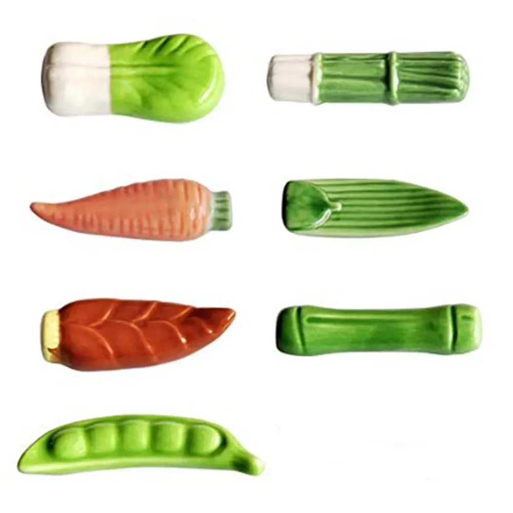 Vegetable Ceramic Chopstick Pillow