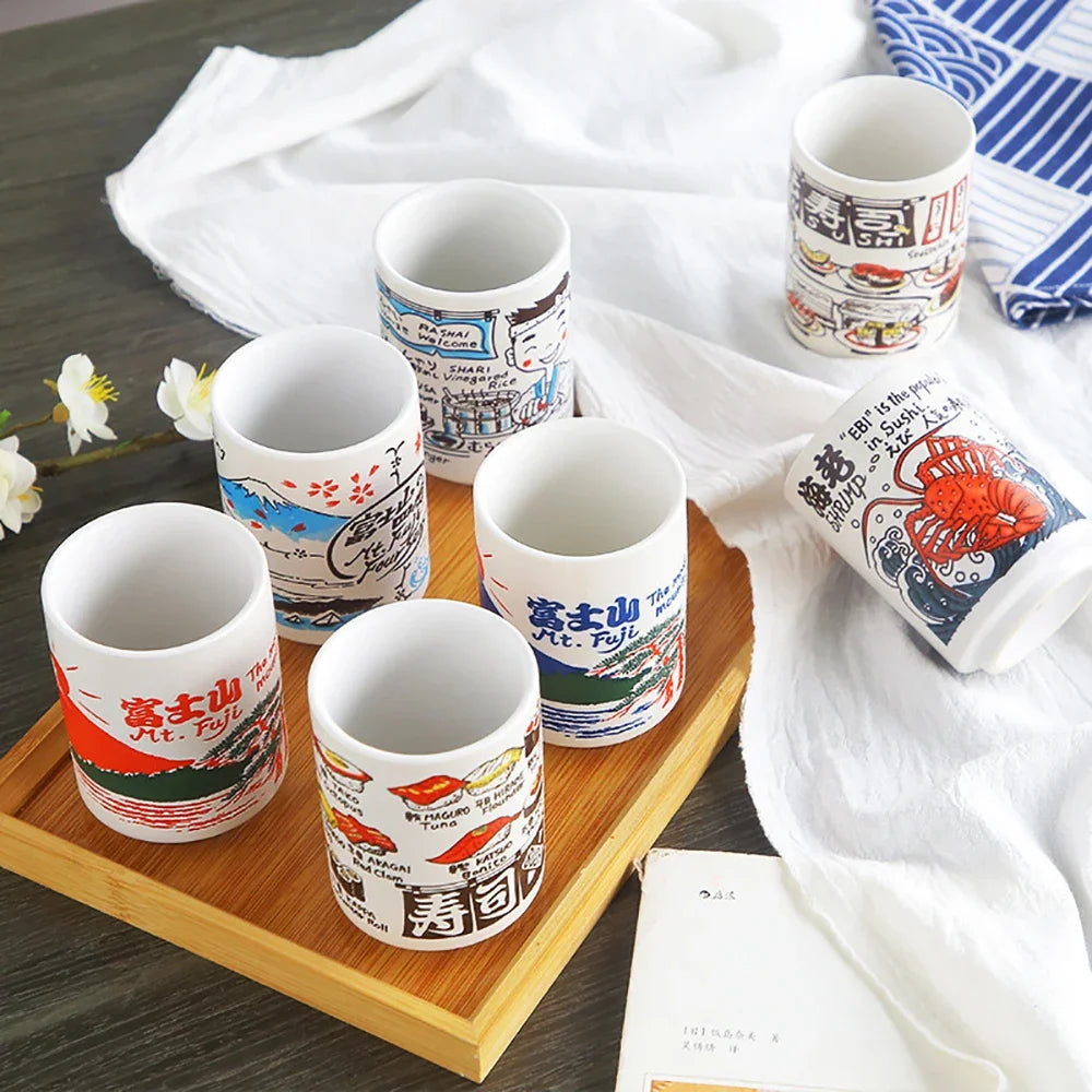 Japanese Ceramic Tea & Sake Mug